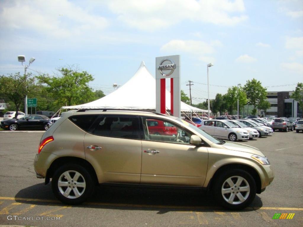 2007 Murano S AWD - Chardonnay Metallic / Cafe Latte photo #12