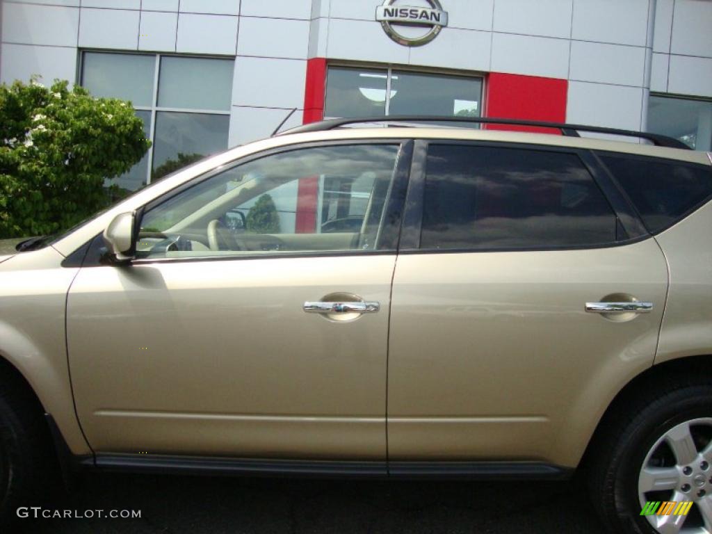 2007 Murano S AWD - Chardonnay Metallic / Cafe Latte photo #17