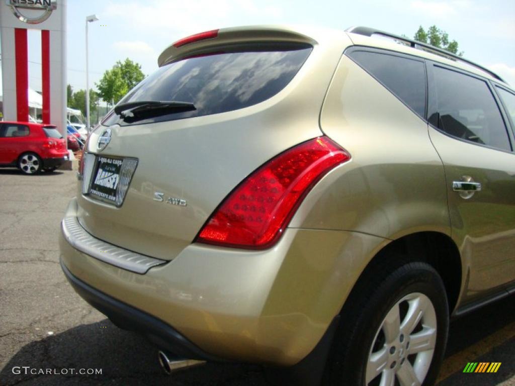 2007 Murano S AWD - Chardonnay Metallic / Cafe Latte photo #20