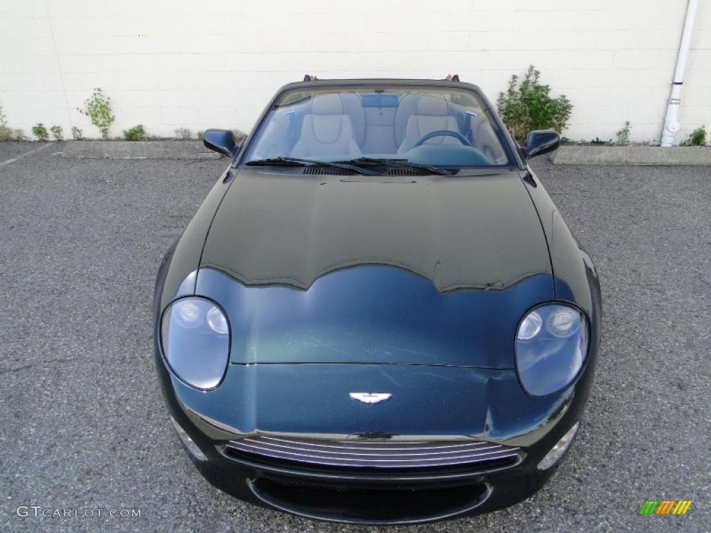 2001 DB7 Vantage Volante - Dark Green Metallic / Tan photo #5