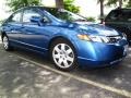 2008 Atomic Blue Metallic Honda Civic LX Sedan  photo #1