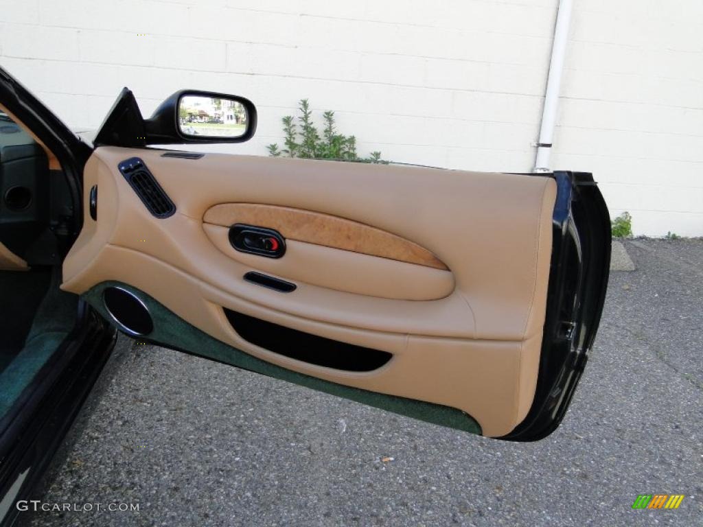 2001 DB7 Vantage Volante - Dark Green Metallic / Tan photo #20