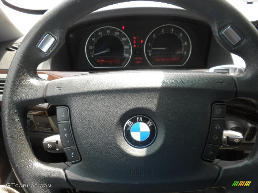 2007 7 Series 750Li Sedan - Sterling Grey Metallic / Flannel Grey photo #15