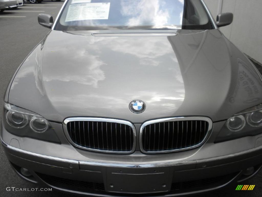2007 7 Series 750Li Sedan - Sterling Grey Metallic / Flannel Grey photo #52
