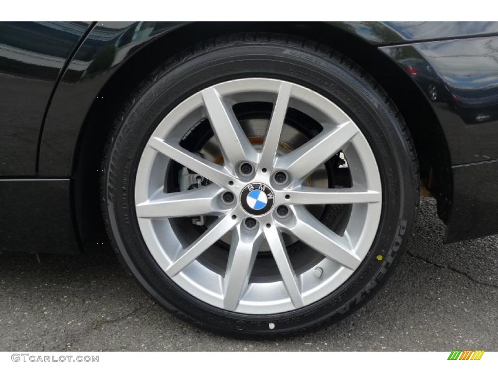 2009 3 Series 328i Sedan - Black Sapphire Metallic / Black photo #20