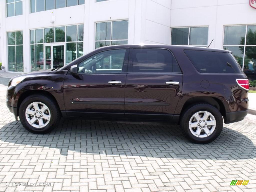 2009 Outlook XE - Garnet Red / Black photo #2