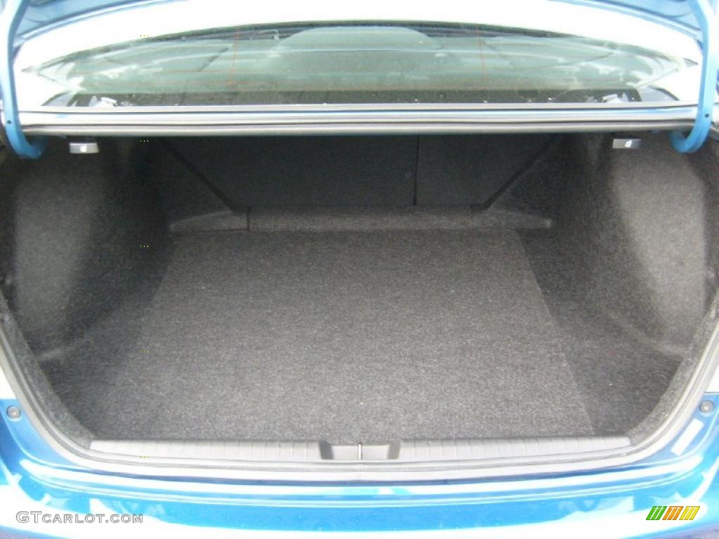 2009 Civic Si Sedan - Dyno Blue Pearl / Black photo #16