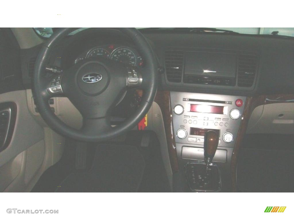 2009 Outback 2.5i Limited Wagon - Satin White Pearl / Warm Ivory photo #14