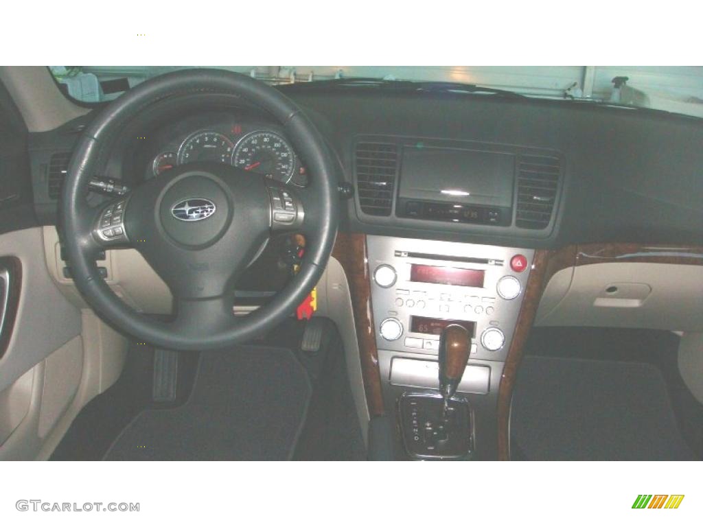 2009 Outback 2.5i Limited Wagon - Satin White Pearl / Warm Ivory photo #15