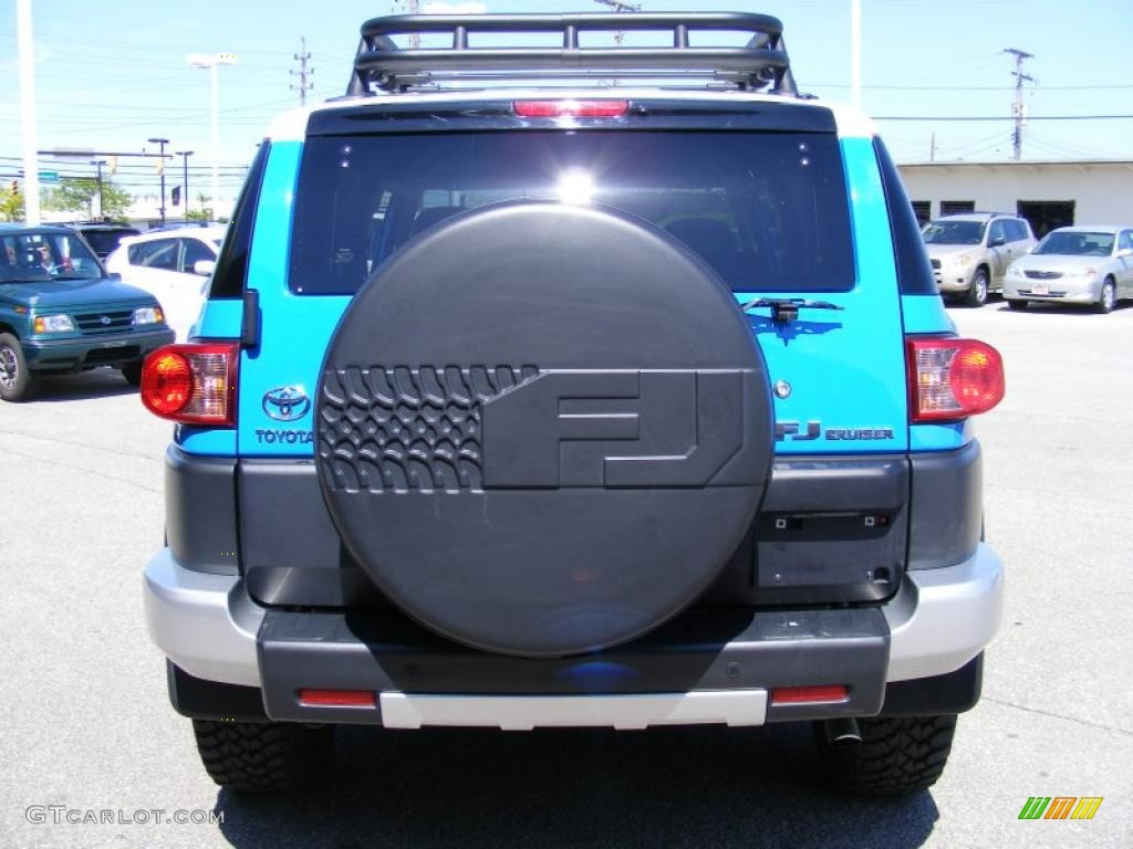 2007 FJ Cruiser 4WD - Voodoo Blue / Dark Charcoal photo #4