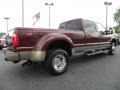 2011 Royal Red Metallic Ford F350 Super Duty King Ranch Crew Cab 4x4 Dually  photo #3