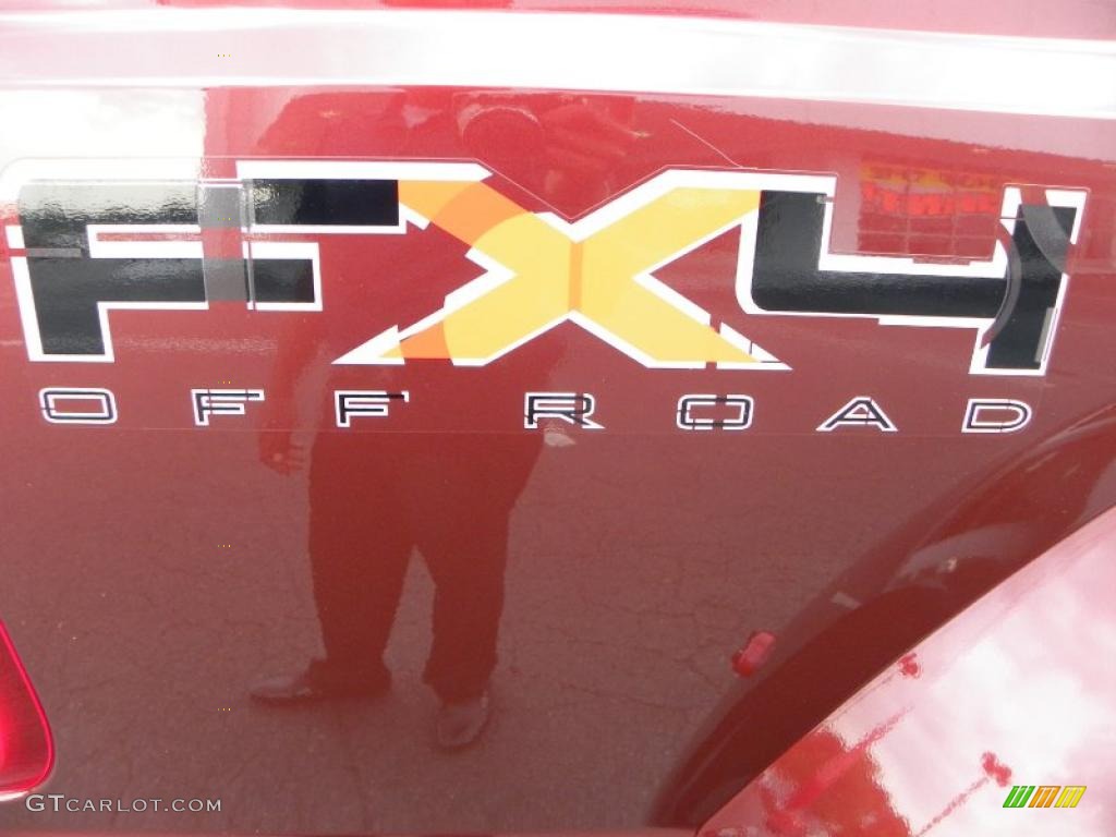 2011 F350 Super Duty King Ranch Crew Cab 4x4 Dually - Royal Red Metallic / Chaparral Leather photo #15