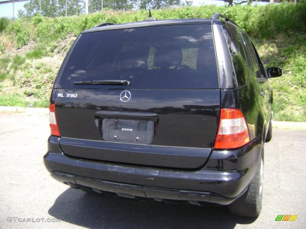 2003 ML 350 4Matic - Black / Charcoal photo #9