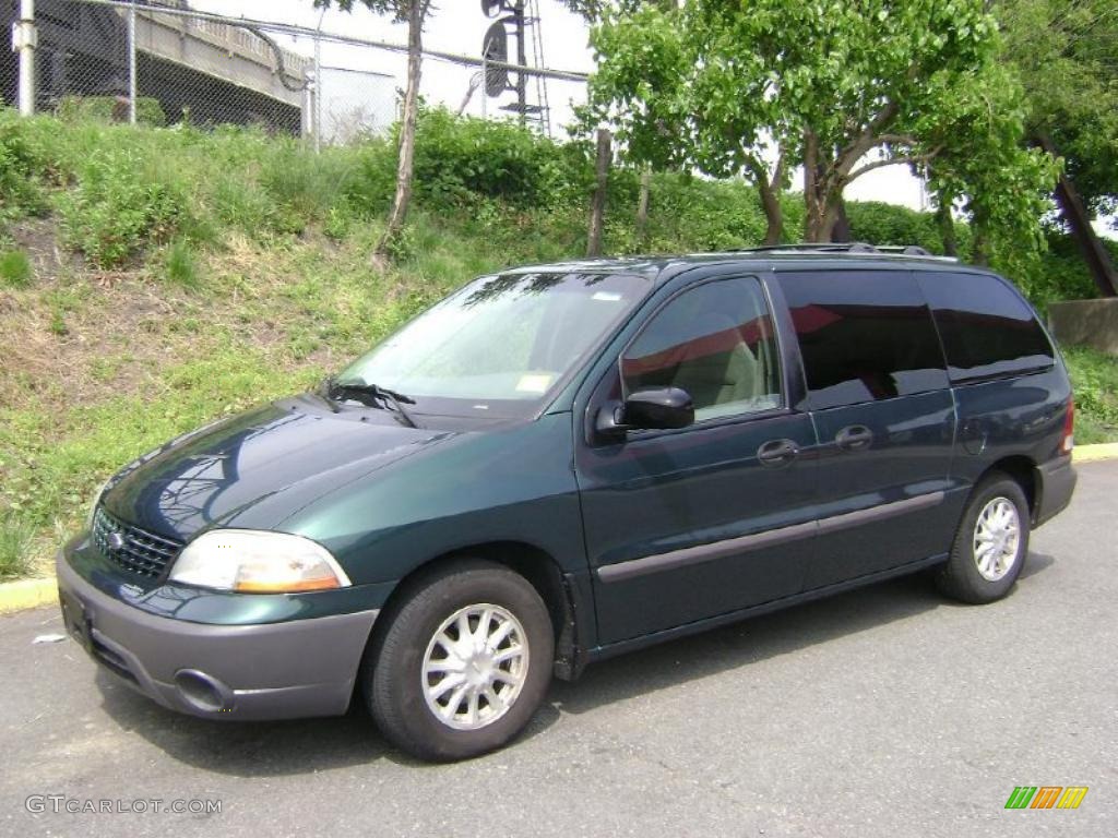 2001 Windstar LX - Emerald Green Metallic / Medium Graphite photo #1