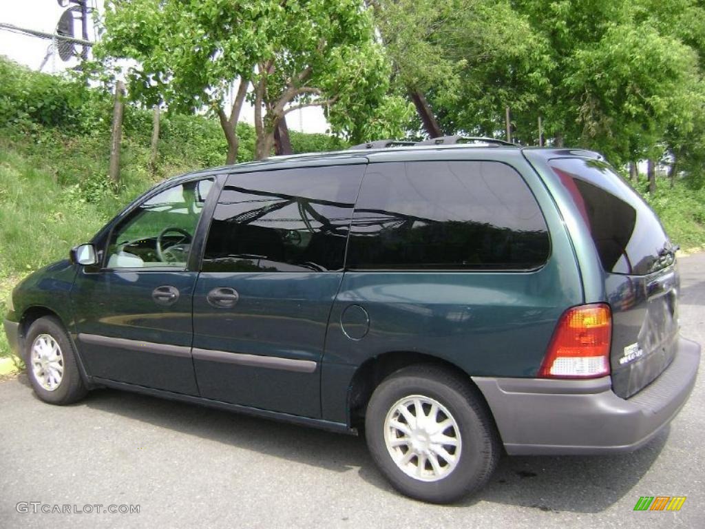 2001 Windstar LX - Emerald Green Metallic / Medium Graphite photo #6