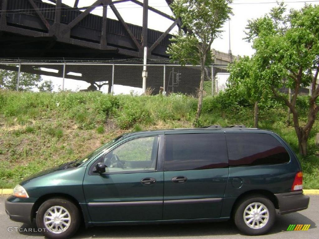 2001 Windstar LX - Emerald Green Metallic / Medium Graphite photo #19