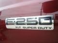2006 Dark Toreador Red Metallic Ford F250 Super Duty XLT SuperCab 4x4  photo #23