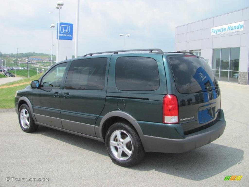 2005 Montana SV6 FWD - Emerald Green Metallic / Gray photo #10