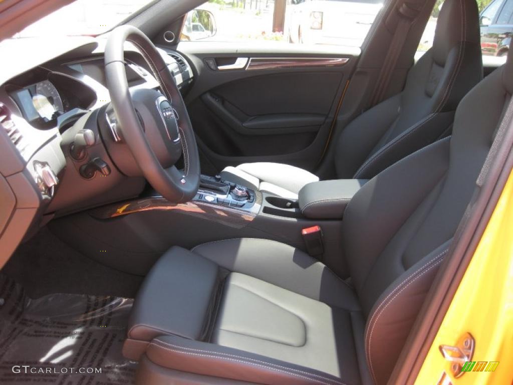 2010 S4 3.0 quattro Sedan - Imola Yellow / Black photo #9
