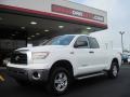 2008 Super White Toyota Tundra SR5 TRD Double Cab 4x4  photo #1