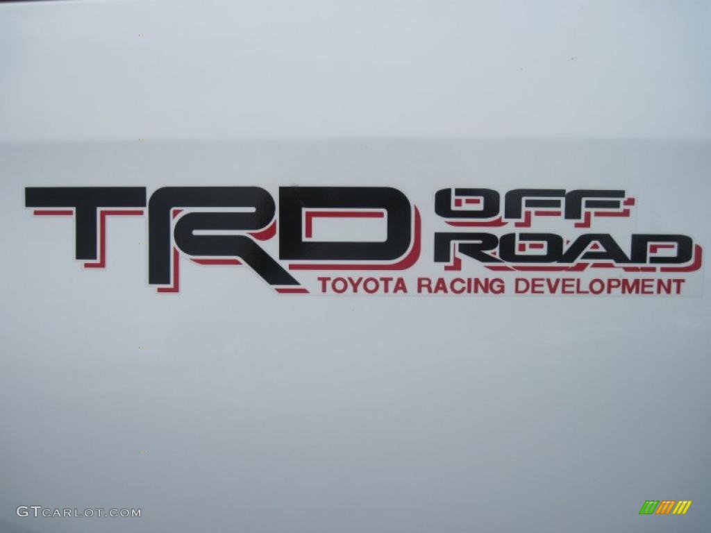 2008 Tundra SR5 TRD Double Cab 4x4 - Super White / Graphite Gray photo #7