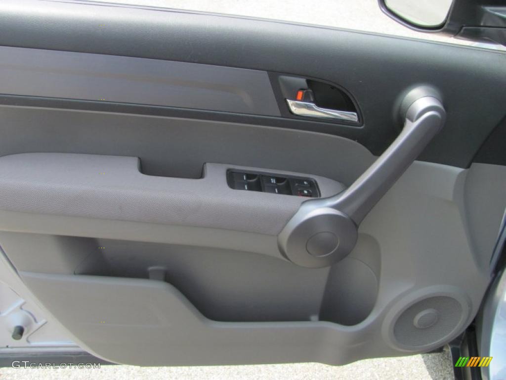 2008 CR-V LX 4WD - Glacier Blue Metallic / Gray photo #14