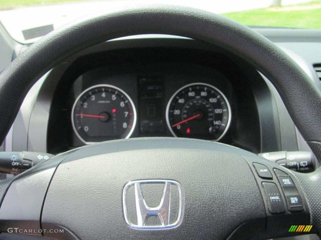 2008 CR-V LX 4WD - Glacier Blue Metallic / Gray photo #15