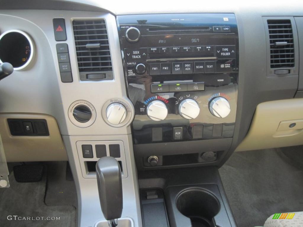 2008 Tundra SR5 TRD Double Cab 4x4 - Super White / Graphite Gray photo #14