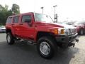 2007 Victory Red Hummer H3   photo #1