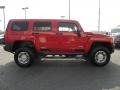 2007 Victory Red Hummer H3   photo #2