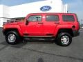 2007 Victory Red Hummer H3   photo #5