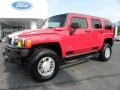 2007 Victory Red Hummer H3   photo #6