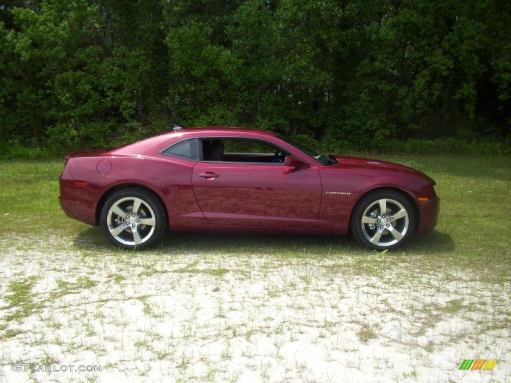 2010 Camaro LT/RS Coupe - Red Jewel Tintcoat / Black photo #1