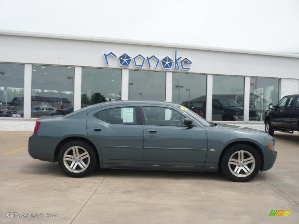 2006 Charger SXT - Magnesium Pearlcoat / Dark Slate Gray/Light Graystone photo #1