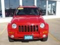 2002 Flame Red Jeep Liberty Limited 4x4  photo #10