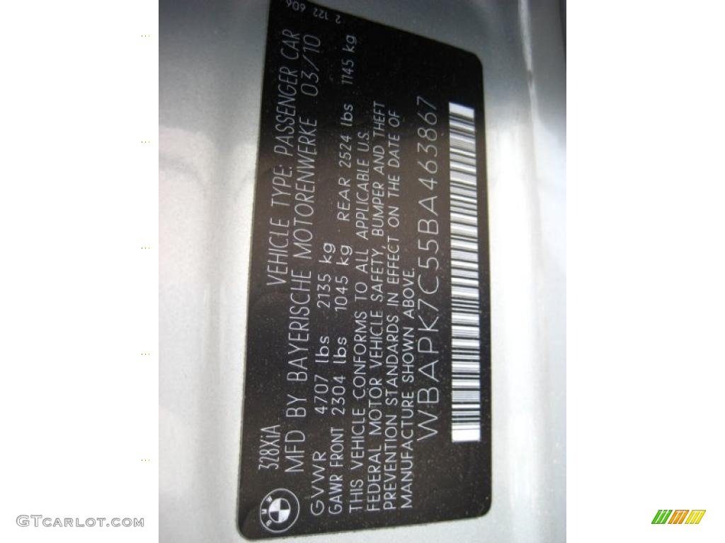 2011 3 Series 328i xDrive Sedan - Titanium Silver Metallic / Black Dakota Leather photo #12