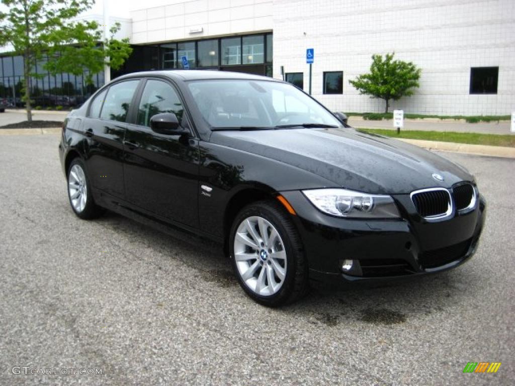 2011 3 Series 328i xDrive Sedan - Jet Black / Black Dakota Leather photo #7
