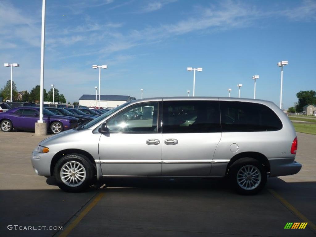 2000 Town & Country LX - Bright Silver Metallic / Mist Gray photo #5