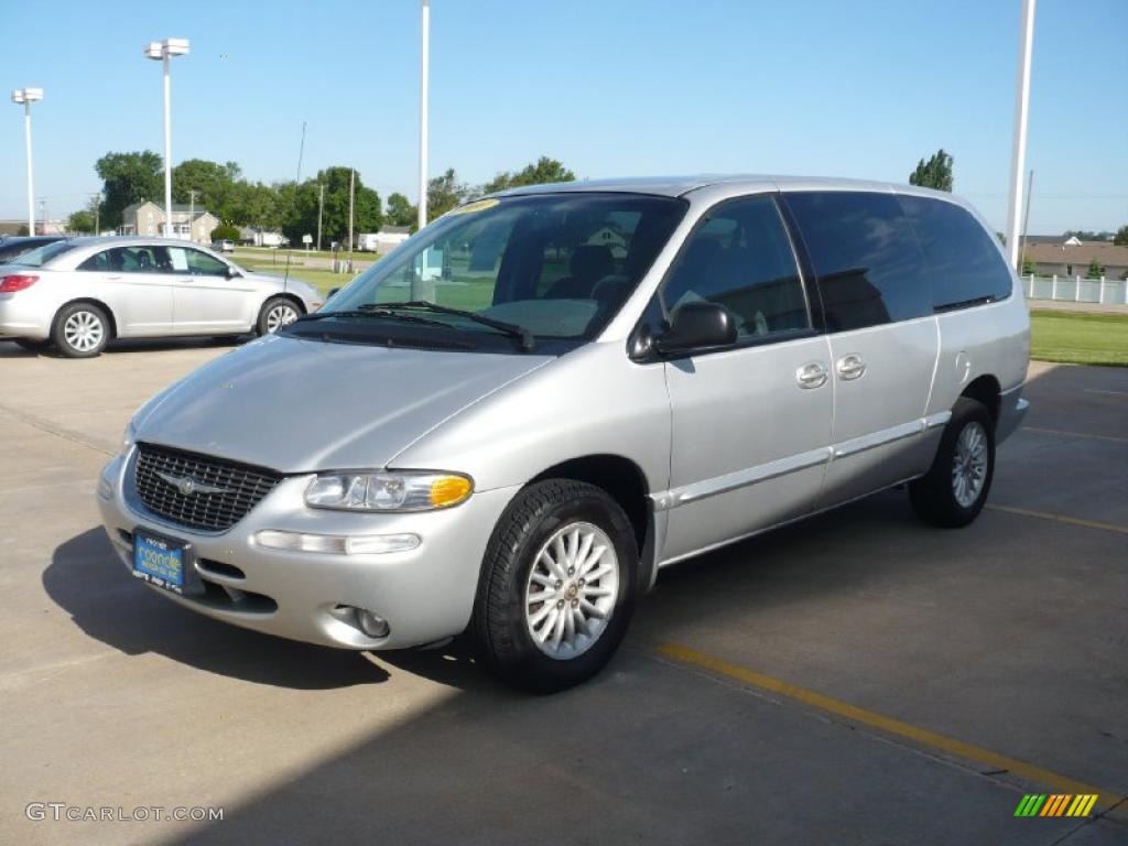 2000 Town & Country LX - Bright Silver Metallic / Mist Gray photo #20