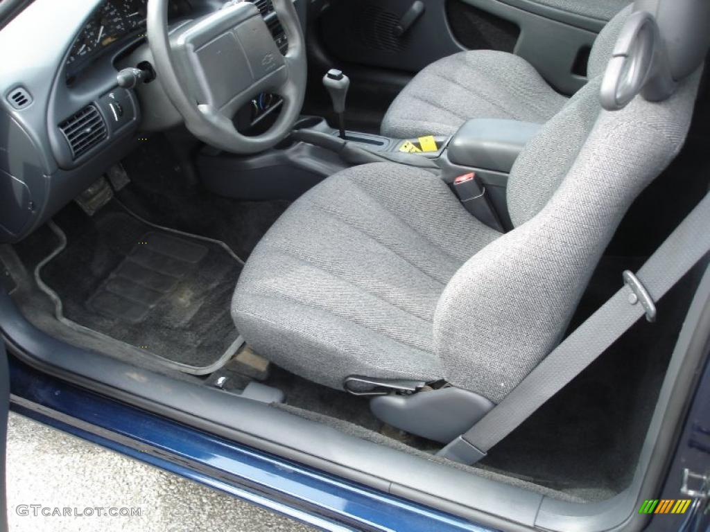 2000 Cavalier Coupe - Indigo Blue Metallic / Graphite photo #9