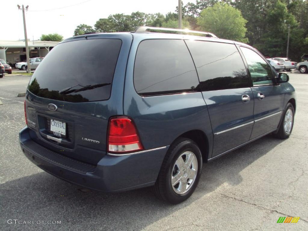 2006 Freestar Limited - Norsea Blue Metallic / Flint Grey photo #9