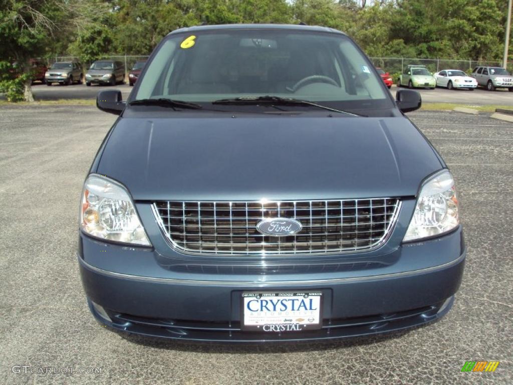 2006 Freestar Limited - Norsea Blue Metallic / Flint Grey photo #14