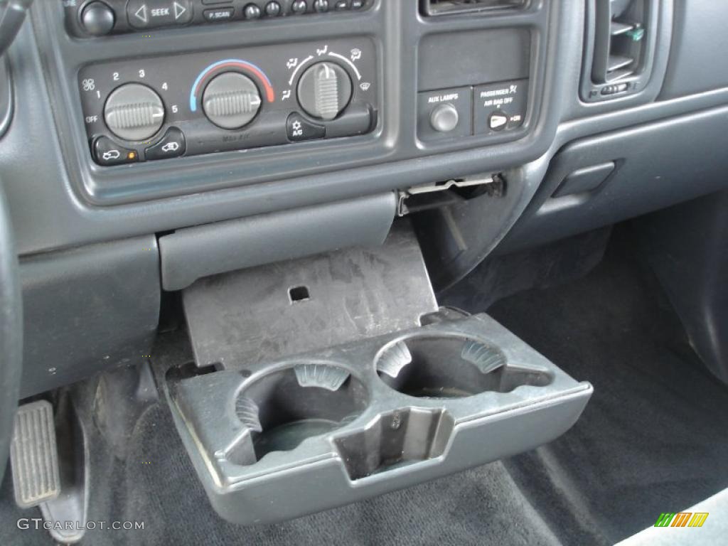 2000 Silverado 2500 LS Extended Cab 4x4 - Onyx Black / Graphite photo #12