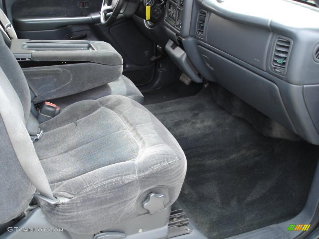 2000 Silverado 2500 LS Extended Cab 4x4 - Onyx Black / Graphite photo #15