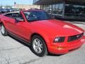 2007 Torch Red Ford Mustang V6 Premium Convertible  photo #3