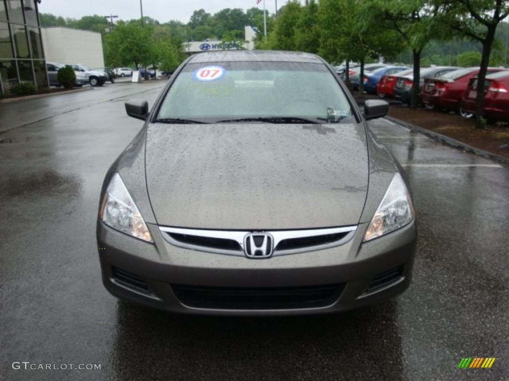 2007 Accord EX Sedan - Carbon Bronze Pearl / Ivory photo #6