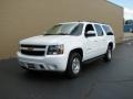 2010 Summit White Chevrolet Suburban LT 4x4  photo #2