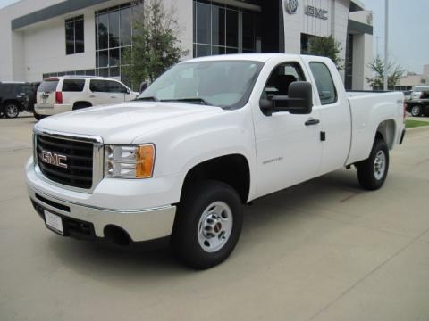 2010 GMC Sierra 2500HD Work Truck Extended Cab 4x4 Data, Info and Specs