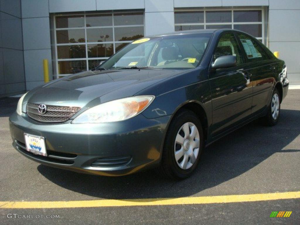2002 Camry LE - Aspen Green Pearl / Taupe photo #1