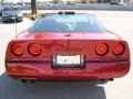 1990 Dark Red Metallic Chevrolet Corvette Coupe  photo #6
